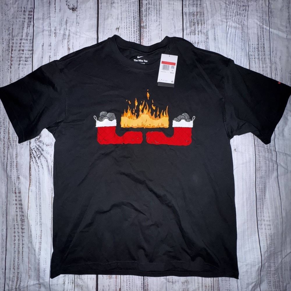 LeBron 'Stocking Stuffer' Men's Large Max90 T-Shirt $50